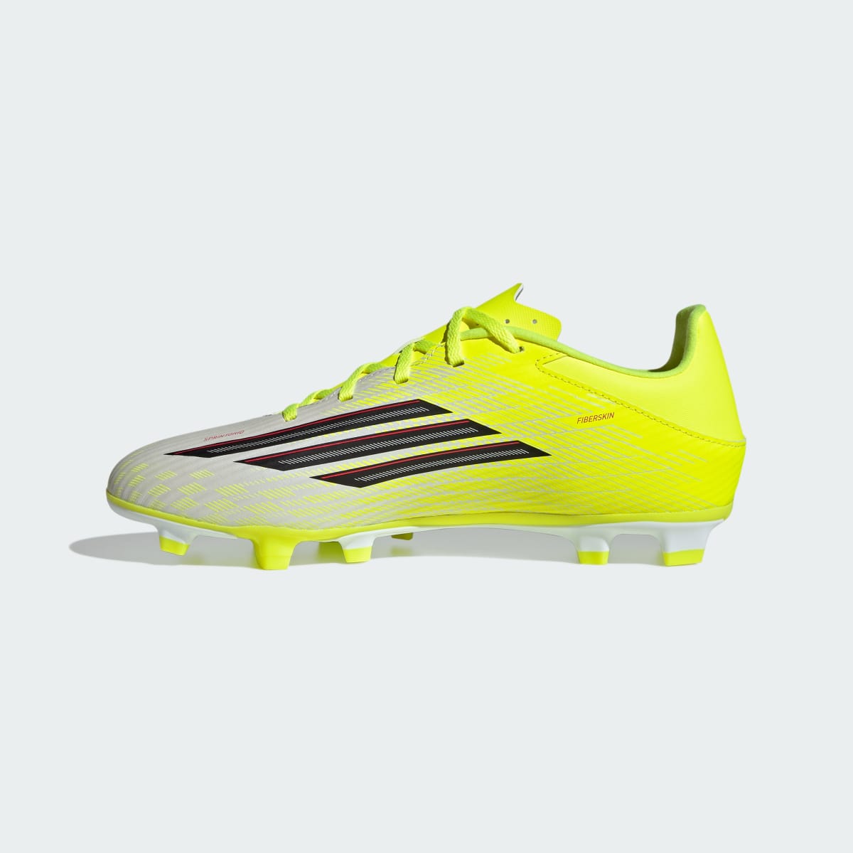 ADIDAS F50 CLUB Firm Ground / Multi Ground Football Boots Team Solar Yellow 2/Core Black/Lucid Red