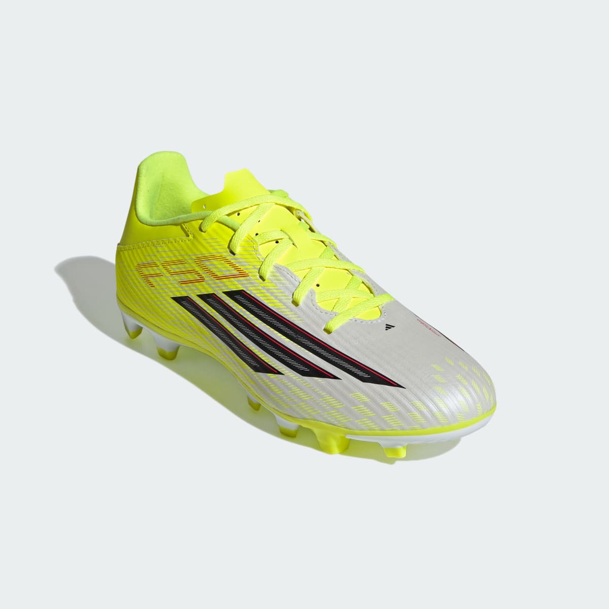 ADIDAS F50 CLUB Firm Ground / Multi Ground Football Boots Team Solar Yellow 2/Core Black/Lucid Red