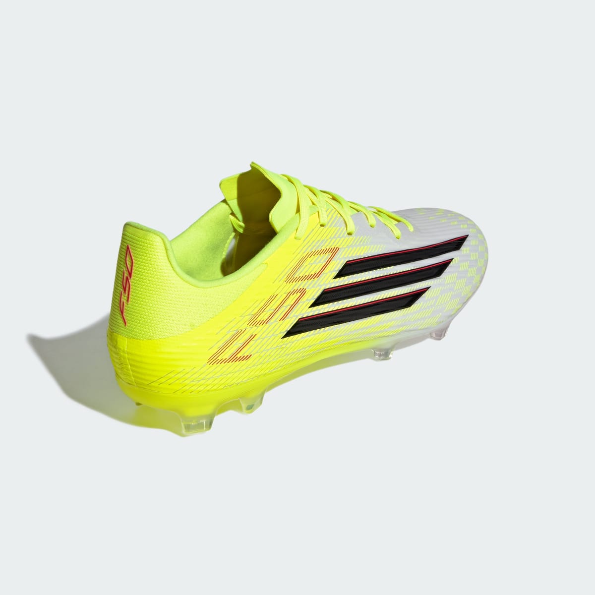 ADIDAS F50 LEAGUE Firm Ground / Multi Ground Football Boots Team Solar Yellow 2/Core Black/Lucid Red