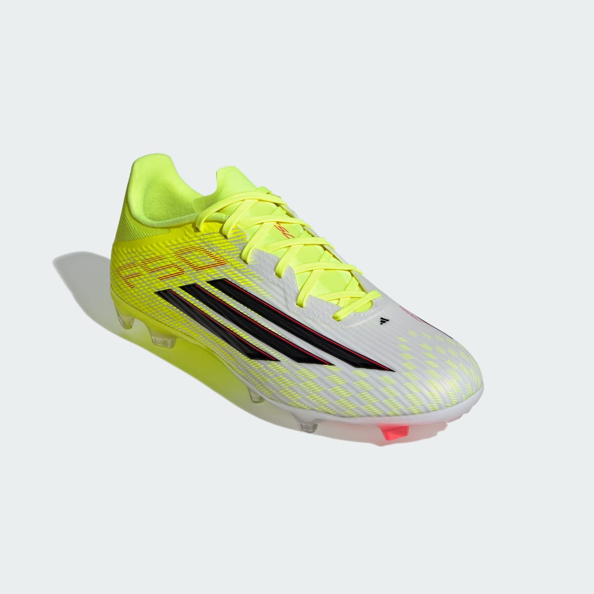 ADIDAS F50 LEAGUE Firm Ground / Multi Ground Football Boots Team Solar Yellow 2/Core Black/Lucid Red