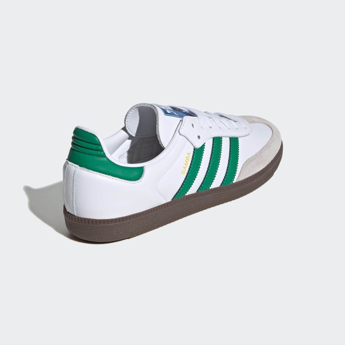 ADIDAS Samba OG Cloud White/Green/Brown