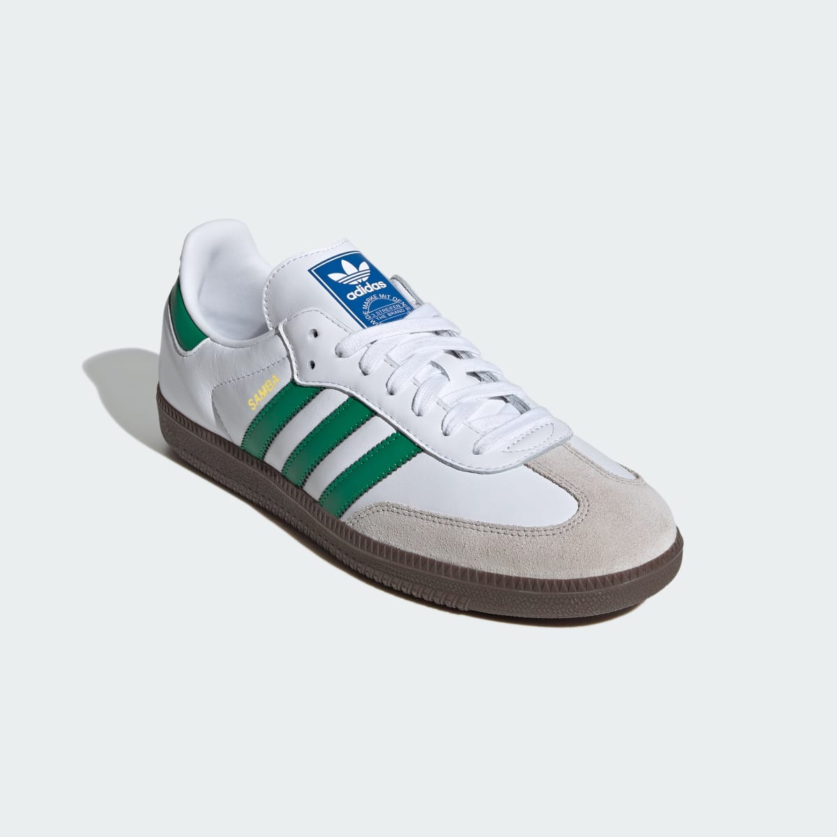 ADIDAS Samba OG Cloud White/Green/Brown