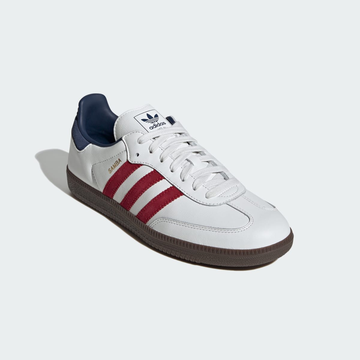 ADIDAS Samba OG Core White/Team Victory Red/Night Indigo