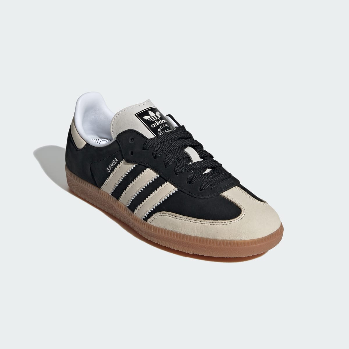 ADIDAS SAMBA OG Core Black/Wonder White/Silver Metallic