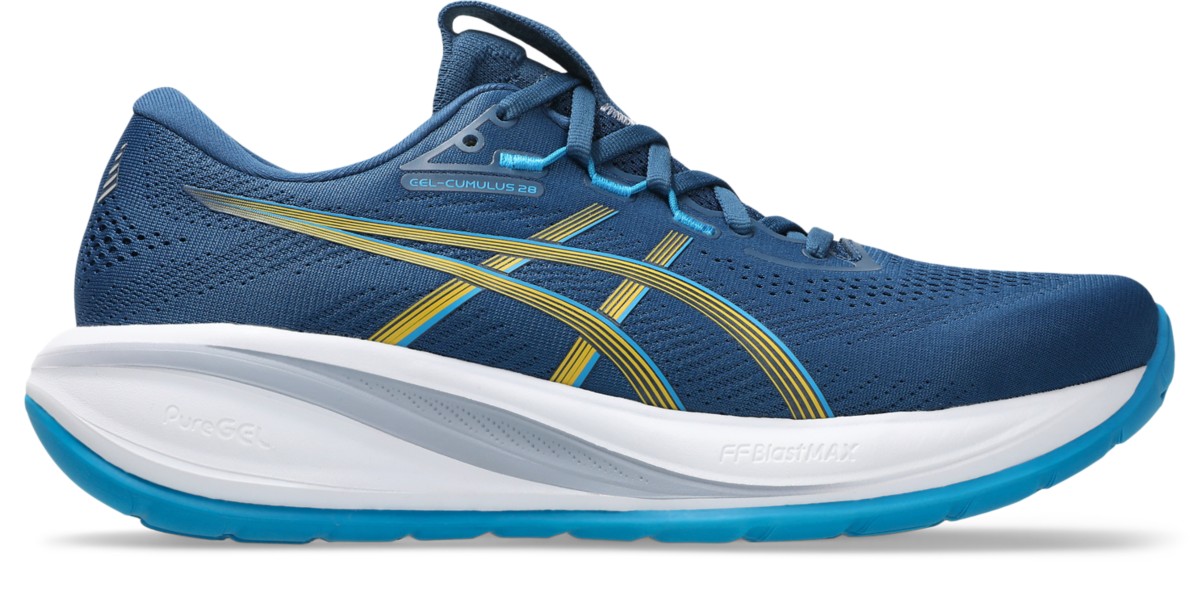ASICS GEL-CUMULUS 28 Twilight Blue/Yamabuki