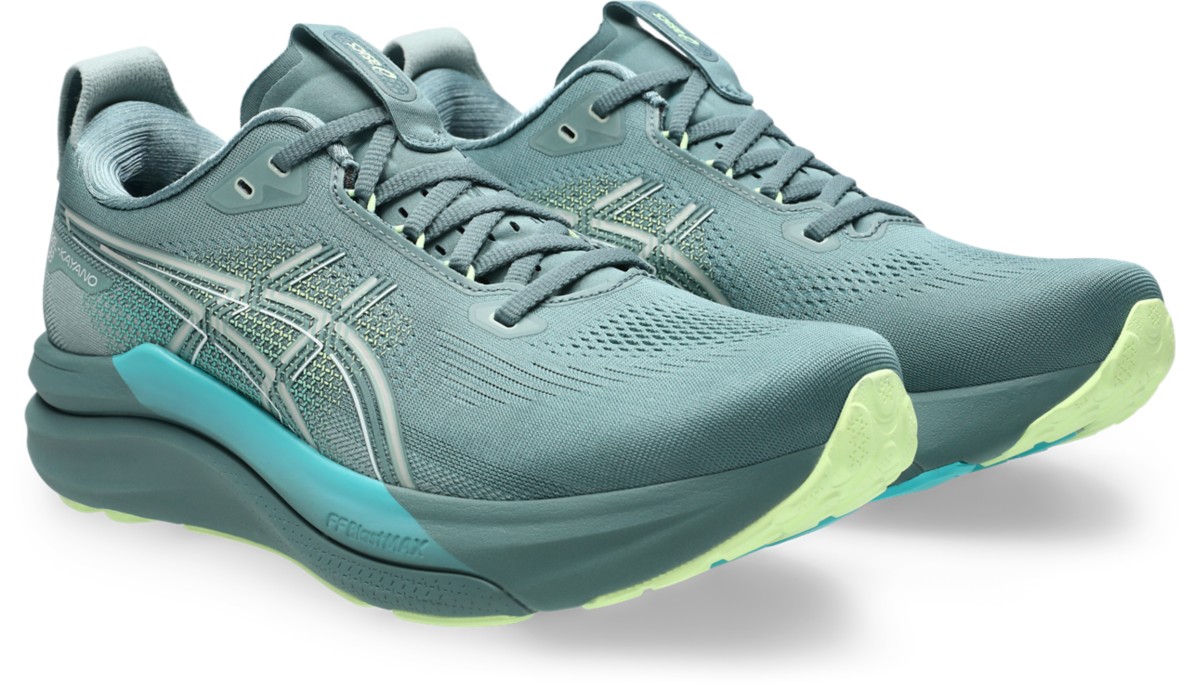 ASICS GEL-KAYANO 33 Foggy Teal/Illuminate Yellow