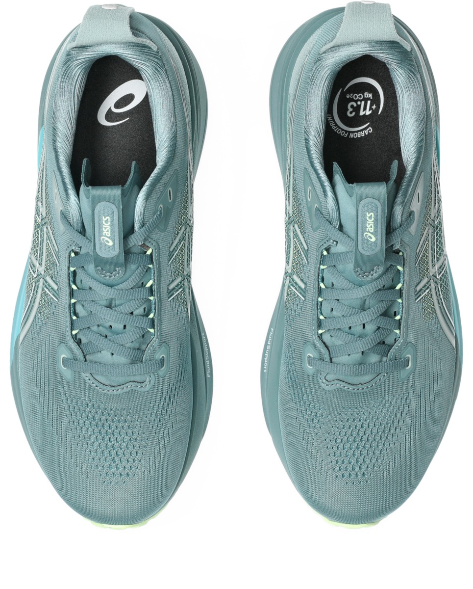 ASICS GEL-KAYANO 33 Foggy Teal/Illuminate Yellow