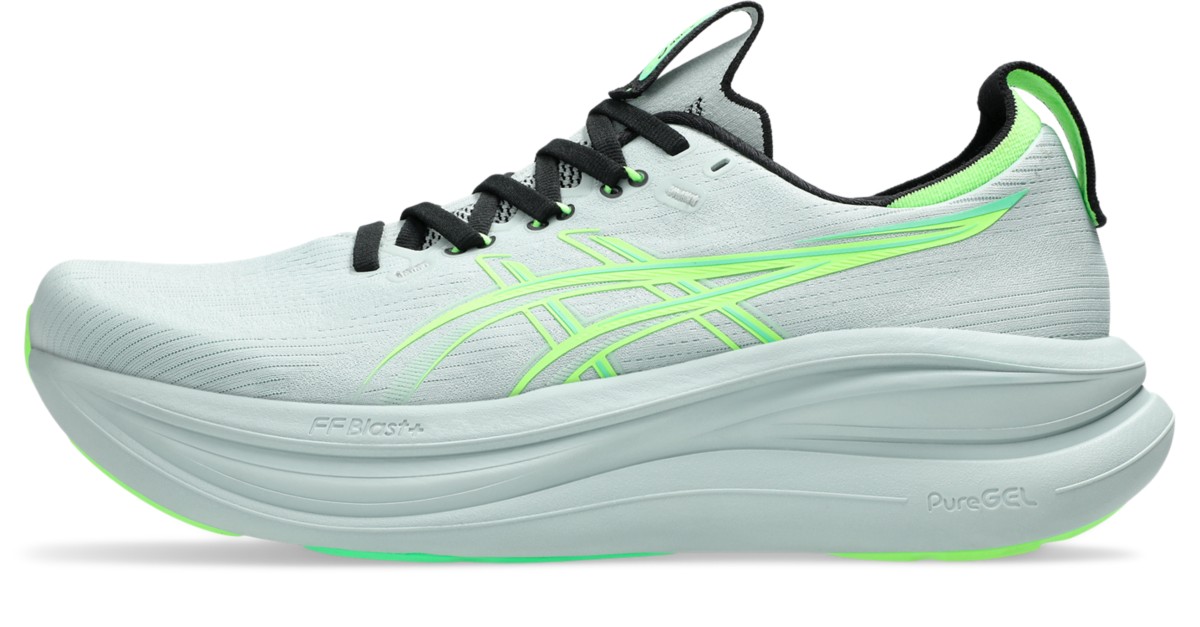ASICS GEL-NIMBUS 28 Cold Moss/Illuminate Green