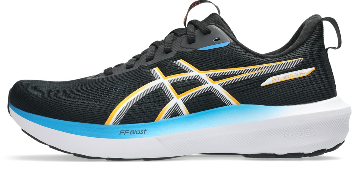 ASICS GT-1000 14 Black/Yamabuki