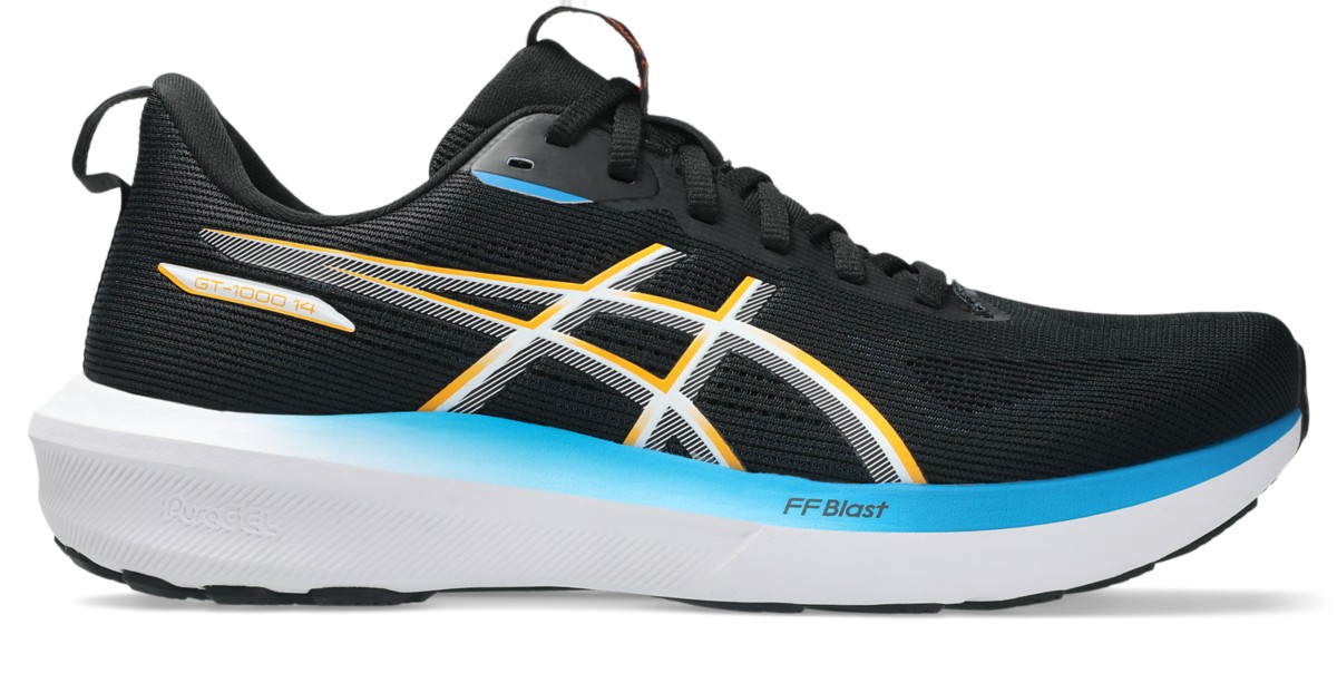 ASICS GT-1000 14 Black/Yamabuki