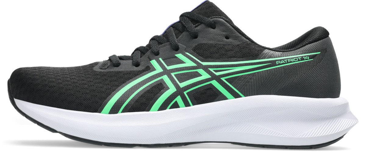 ASICS PATRIOT 14 Black/Vital Green