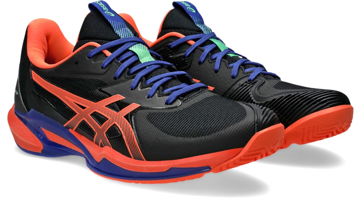 ASICS SOLUTION SPEED FF 3 PADEL Black/Vivid Coral