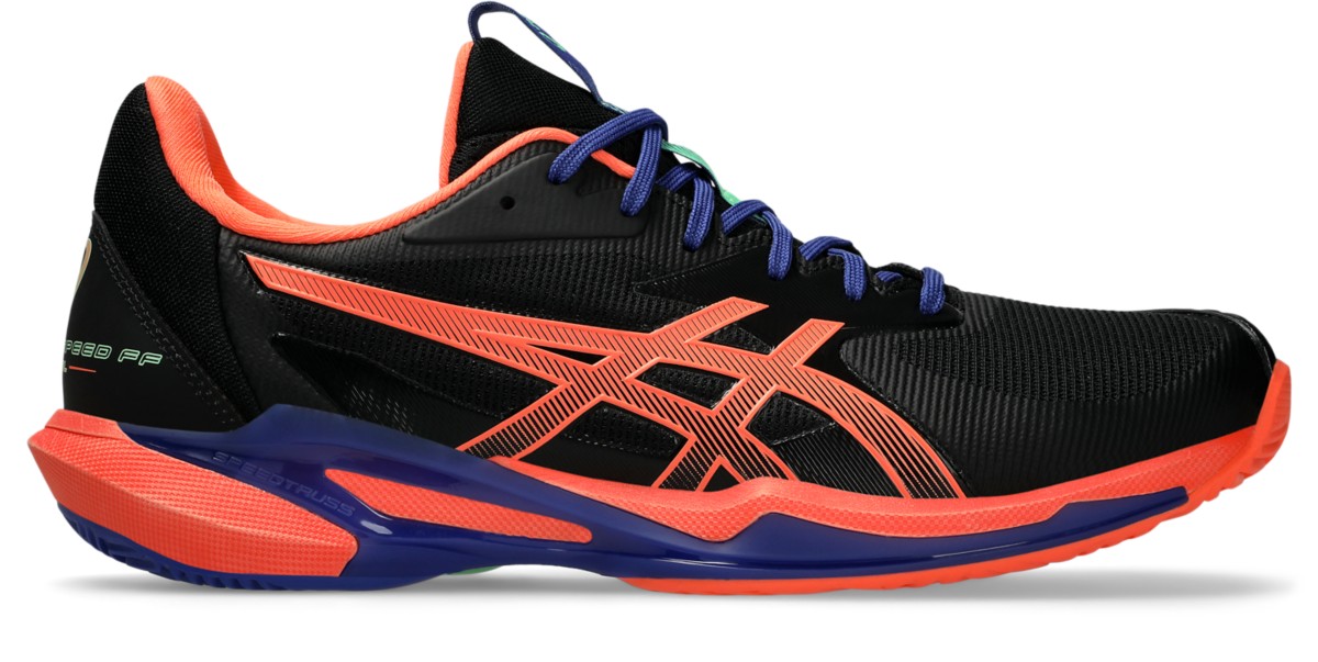 ASICS SOLUTION SPEED FF 3 PADEL Black/Vivid Coral