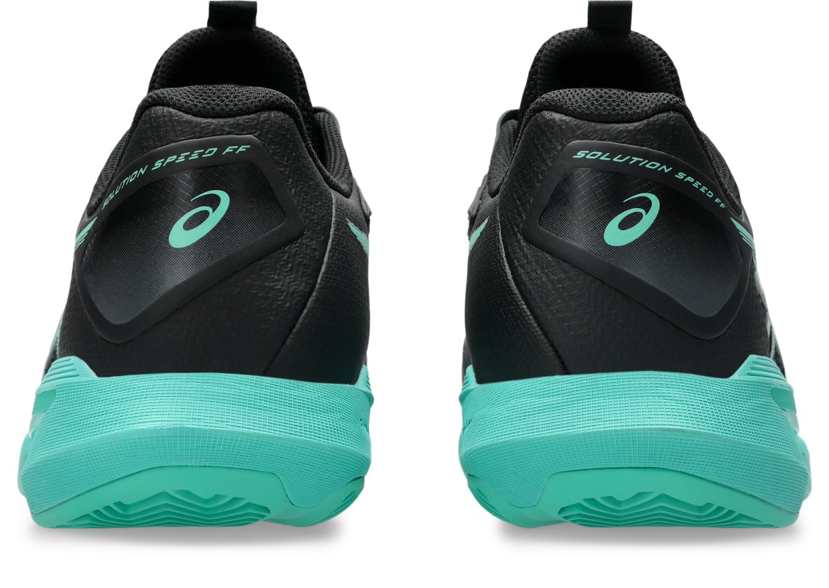 ASICS SOLUTION SPEED FF 4 CLAY Black/Aurora Green