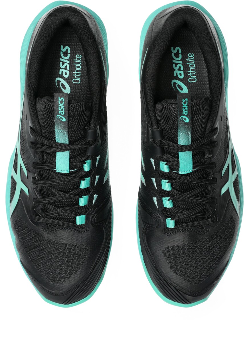 ASICS SOLUTION SPEED FF 4 CLAY Black/Aurora Green