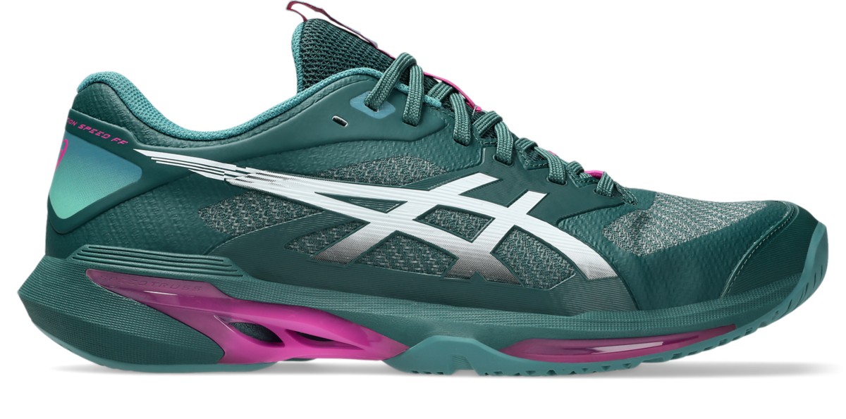 ASICS SOLUTION SPEED FF 4 Dark Neptune/White