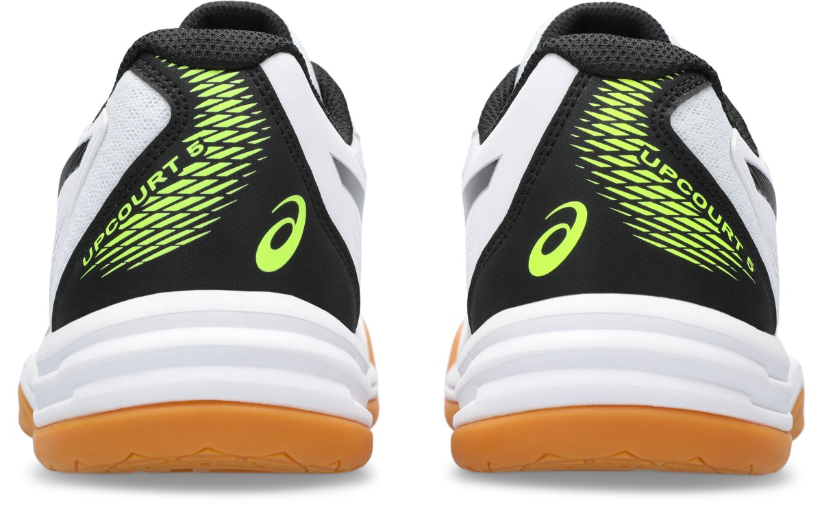 ASICS UPCOURT 5 White/Safety Yellow