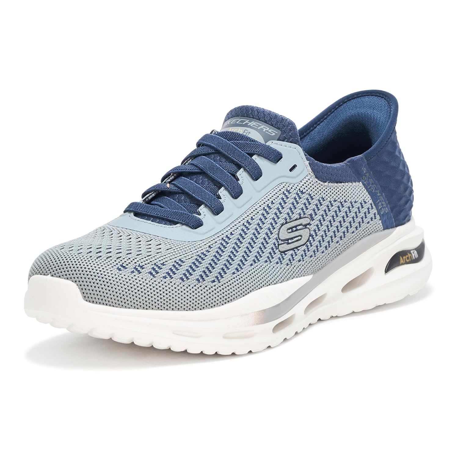 SKECHERS Arch Fit Orvan Drex Grey/Navy
