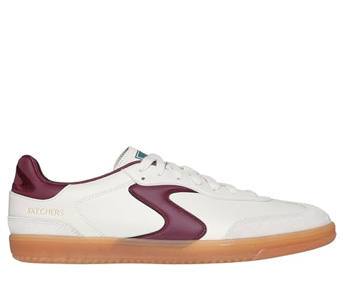 SKECHERS Hotshot Pyke Natural/Burgundy