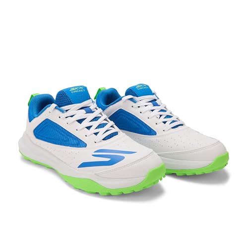 SKECHERS Turf Cricket White/Blue